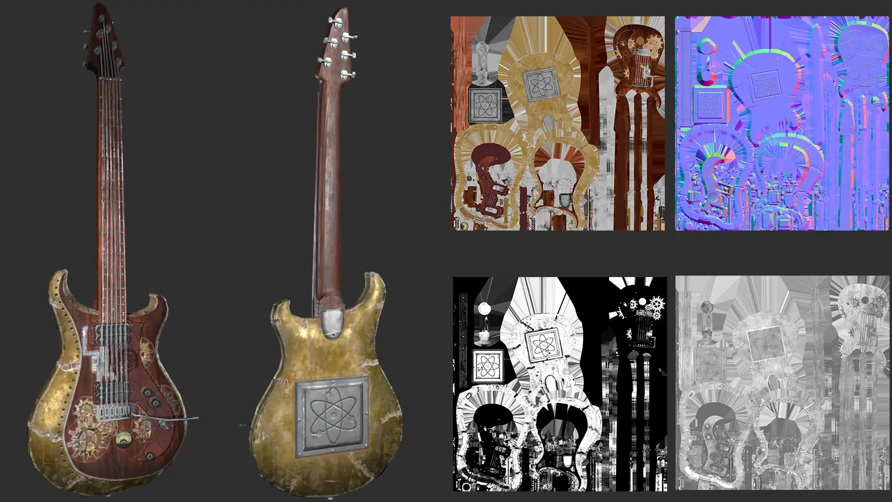 吉他 · 过程展示 / Guitar · Process