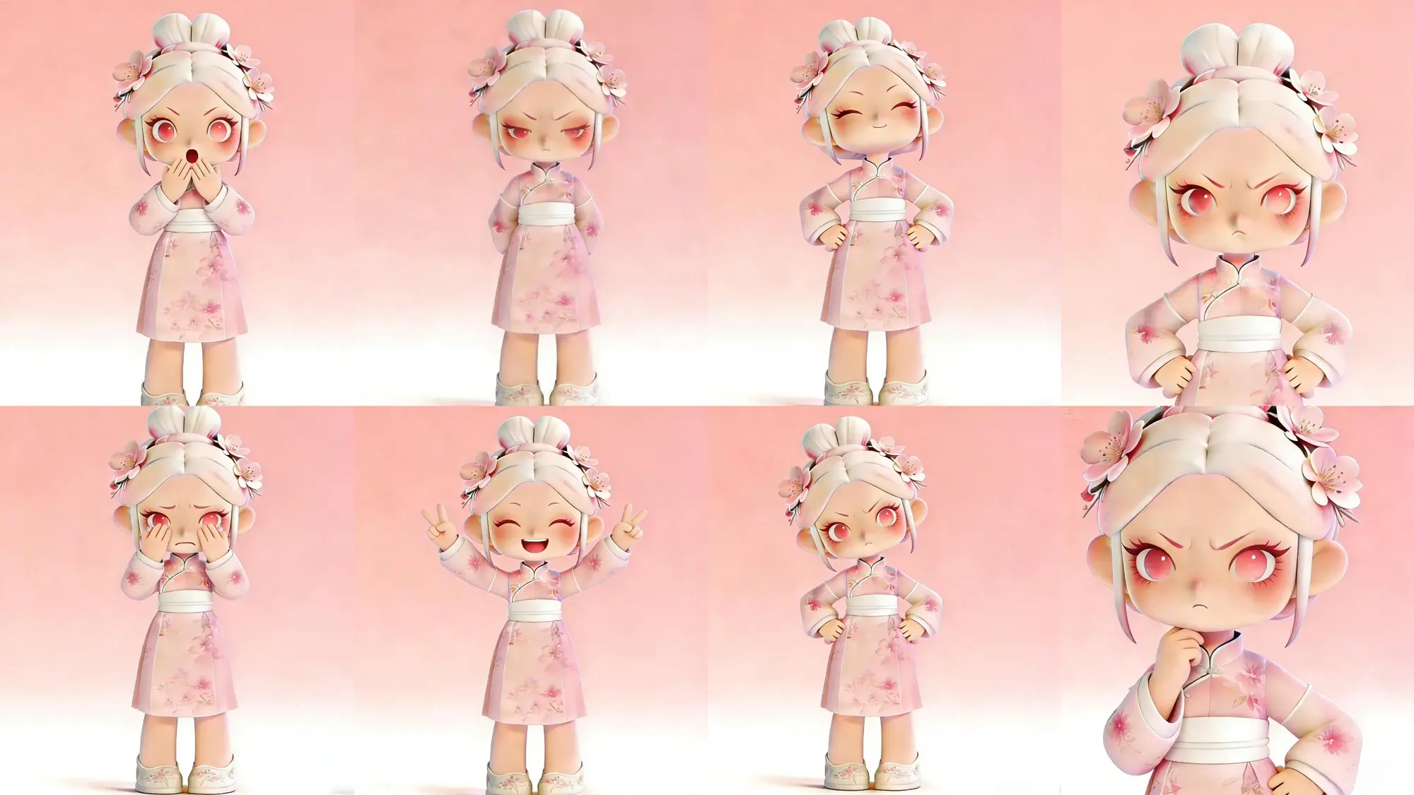 AI角色设计 / AI CHARACTER DESIGN